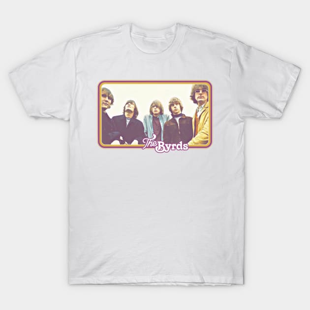 The Byrds  // Vintage Style Retro Fan Art T-Shirt by DankFutura